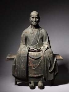 Portrait of Hotto Enmyo Kokushi, 1286-1333. Creator: Unknown