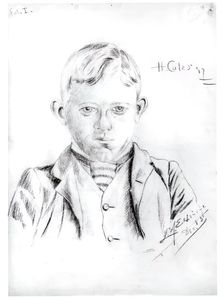 Portrait of Howard L. Coles, December, 1883. Creator: Louis Michel Eilshemius