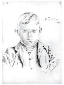 Portrait of Howard L. Coles, December, 1883. Creator: Louis Michel Eilshemius