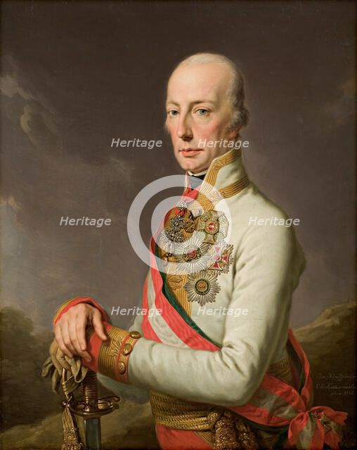 Portrait of Holy Roman Emperor Francis II (1768-1835), 1815.
