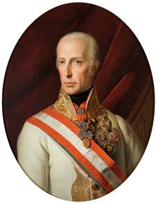 Portrait of Holy Roman Emperor Francis II (1768-1835), 1827