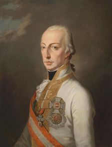 Portrait of Holy Roman Emperor Francis II (1768-1835), ca 1820
