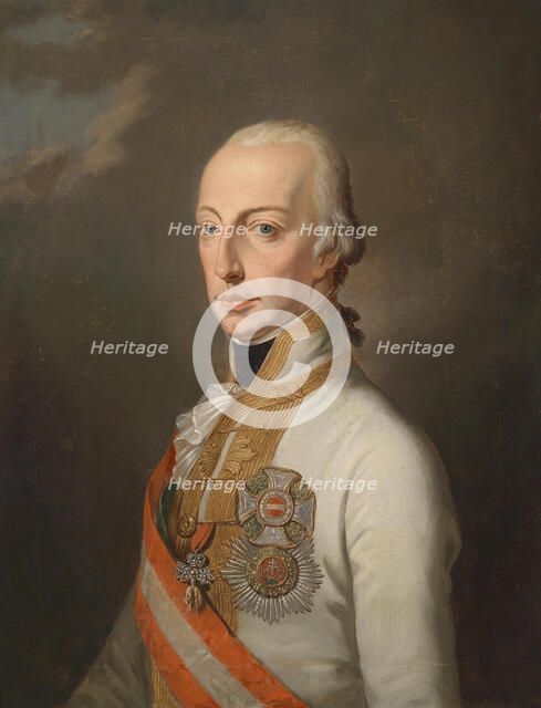 Portrait of Holy Roman Emperor Francis II (1768-1835), ca 1820.