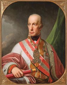Portrait of Holy Roman Emperor Francis II (1768-1835). Creator: Lampi, Johann-Baptist von, the Elder (1751-1830)
