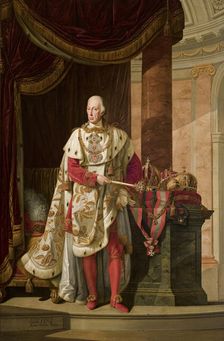 Portrait of Holy Roman Emperor Francis II (1768-1835) in Robe of the Order of Leopold, 1811