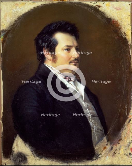 Portrait of Honoré de Balzac (1799-1850), 1842.