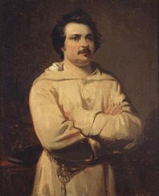 Portrait of Honoré de Balzac (1799-1850), 1836