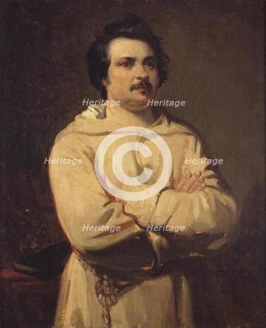 Portrait of Honoré de Balzac (1799-1850), 1836.
