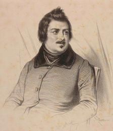 Portrait of Honoré de Balzac (1799-1850), c. 1840