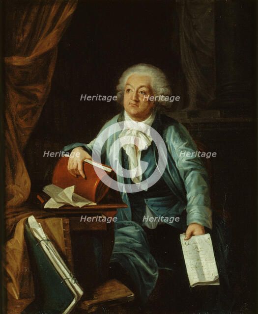 Portrait of Honoré Gabriel Riqueti, comte de Mirabeau (1749-1791), 1791. Creator: Dabos, Laurent (1761-1835).
