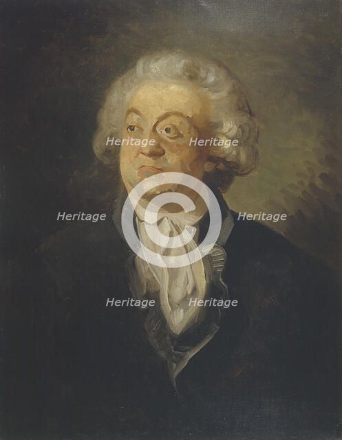 Portrait of Honoré Gabriel Riqueti, comte de Mirabeau (1749-1791), c. 1795. Creator: Boze, Joseph (1745-1826).