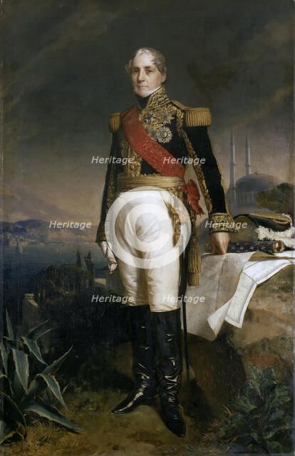 Portrait of Horace-François Sébastiani (1772-1851), Marshal of France, 1841.