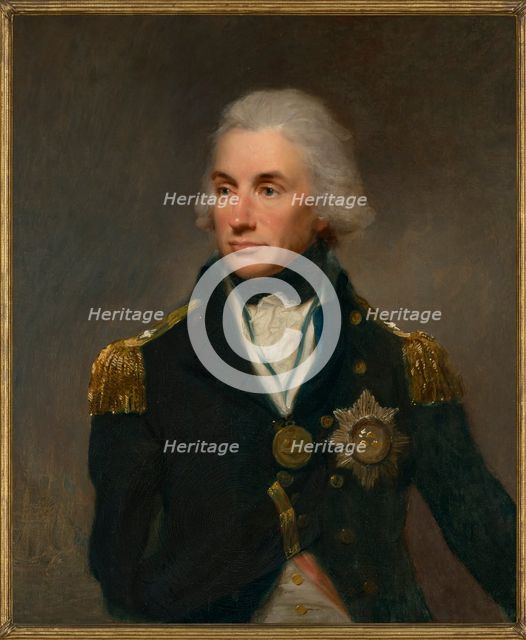 Portrait of Horatio, Viscount Nelson (1758-1805). Creator: Abbott, Lemuel Francis (1760-1802).