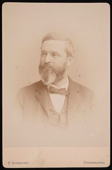 Portrait of Horatio Curtis Wood, Jr. (1841-1920), 1889. Creator: Frederick Gutekunst
