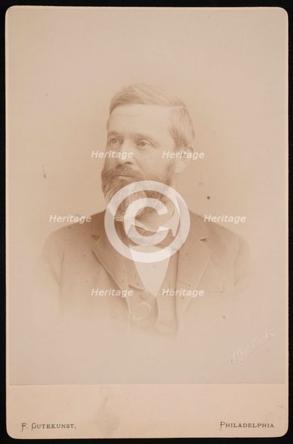 Portrait of Horatio Curtis Wood, Jr. (1841-1920), 1889. Creator: Frederick Gutekunst.