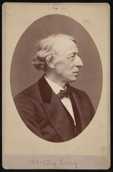 Portrait of Horatio King (1811-1897), Between 1876 and 1880. Creator: Samuel Montague Fassett