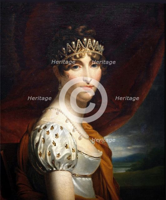 Portrait of Hortense de Beauharnais, Queen of Holland. Creator: Gérard, François Pascal Simon (1770-1837).