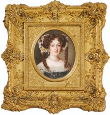 Portrait of Hortense Mancini (1646-1699), Duchesse Mazarin, 1839
