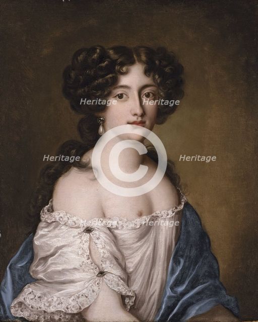 Portrait of Hortense Mancini (1646-1699), Duchesse Mazarin, as Aphrodite, ca 1675.