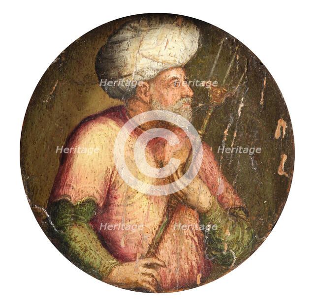 Portrait of Hayreddin Barbarossa (1478-1546), 16th century. Creator: Anonymous.