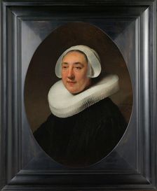 Portrait of Haesje Jacobsdr van Cleyburg, 1634. Creator: Rembrandt Harmensz van Rijn