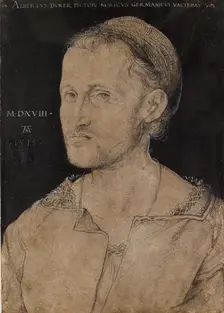 Portrait of Hans Burgkmair, 1518. Artist: Albrecht Durer
