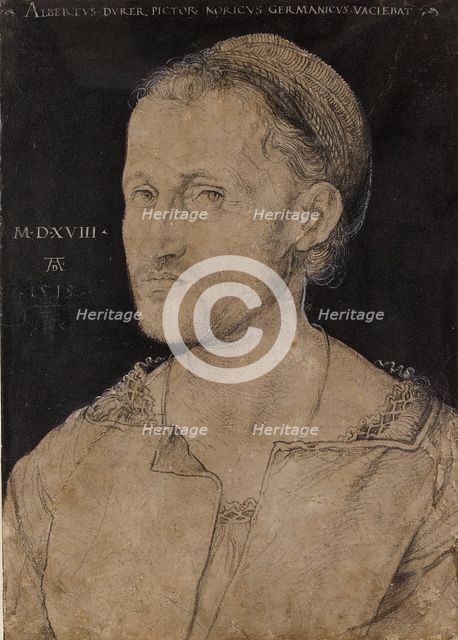 Portrait of Hans Burgkmair, 1518. Artist: Albrecht Durer.