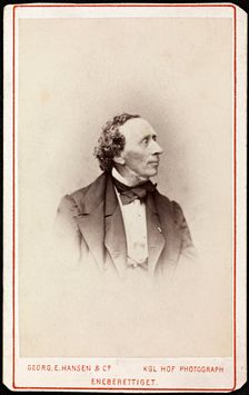 Portrait of Hans Christian Andersen (1805-1875), c. 1871