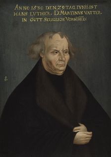 Portrait of Hans Luther, 18th century. Creator: Unknown