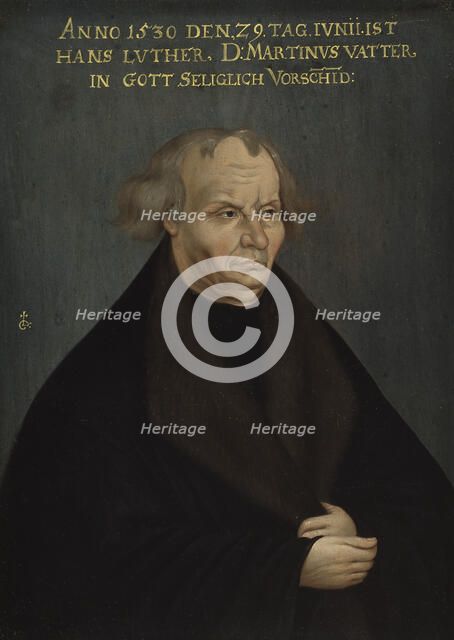Portrait of Hans Luther, 18th century. Creator: Unknown.