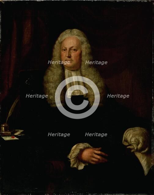 Portrait of Harmen Hendrik van de Poll, Burgomaster of Amsterdam, 1749. Creator: Hendrik Pothoven.