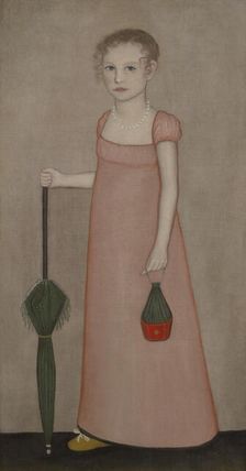 Portrait Of Harriet Campbell, c1815. Creator: Ammi Phillips