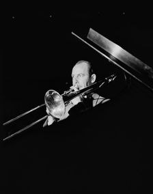 Portrait of Harry DeVito, 1947 or 1948. Creator: William Paul Gottlieb