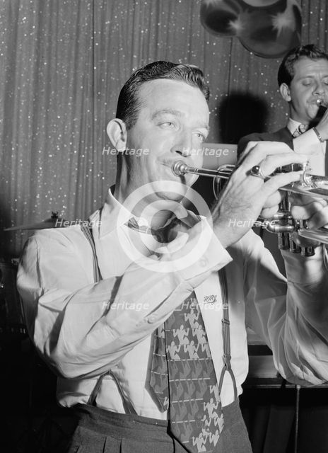 Portrait of Harry James, Coca Cola radio show rehearsal, New York, N.Y., 1946. Creator: William Paul Gottlieb.