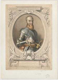 Portrait of Hetman Stefan Czarniecki (1599-1665), 1856