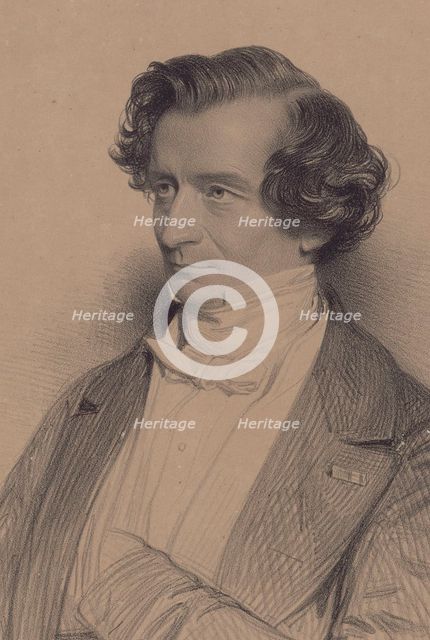 Portrait of Hector Berlioz (1803-1869), 1851.
