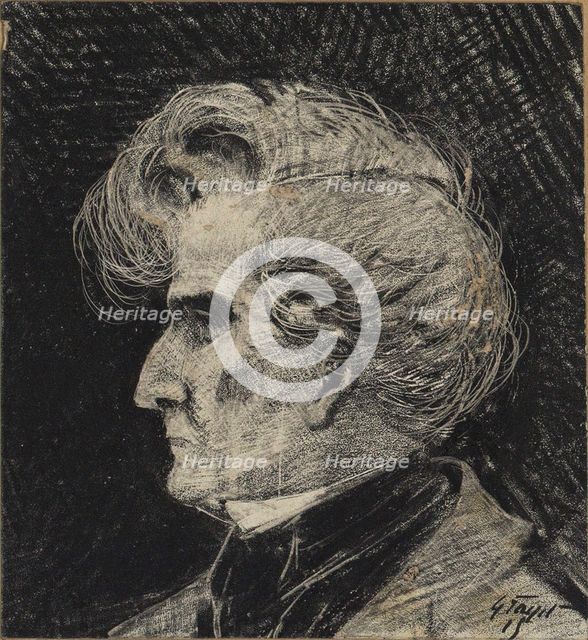 Portrait of Hector Berlioz (1803-1869), 1915.