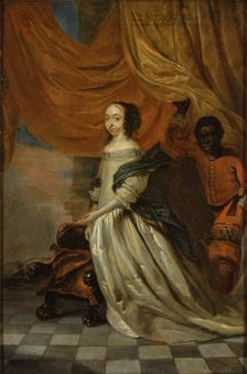 Portrait of Hedvig Eleonora of Holstein-Gottorp (1636-1715), Queen of Sweden
