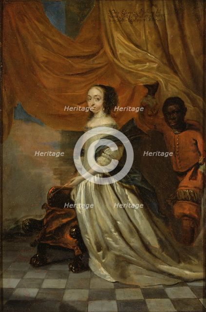 Portrait of Hedvig Eleonora of Holstein-Gottorp (1636-1715), Queen of Sweden.