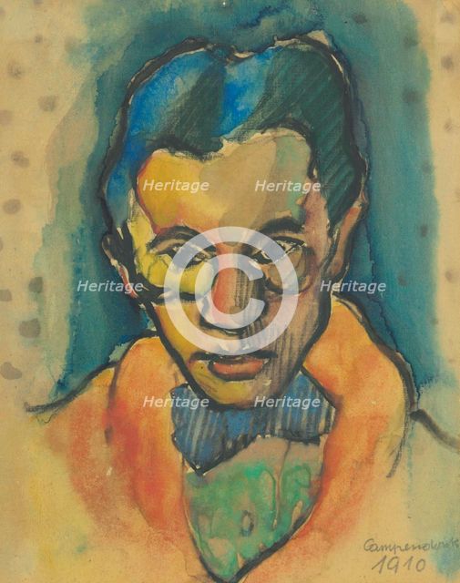 Portrait of Heinrich Campendonk (1889-1957), 1910.