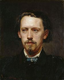 Portrait of Heinrich Anton Heger (1832-1888), 1861. Creator: Marées, Hans von (1837-1887)
