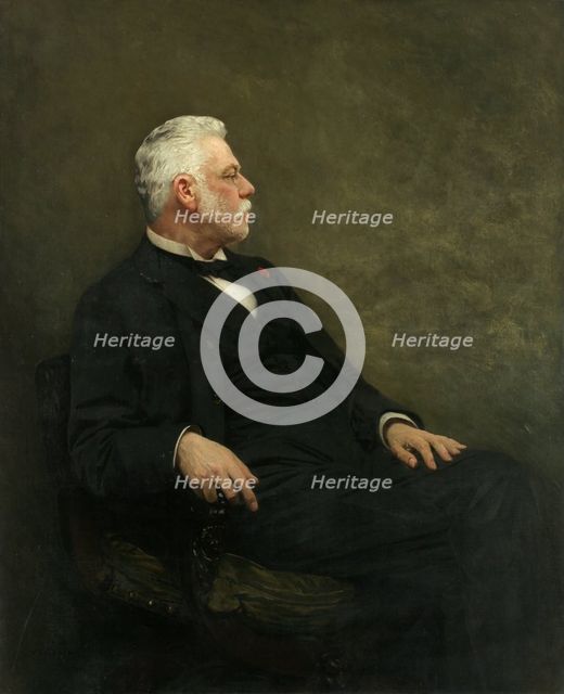 Portrait of Heinrich Liebieg, c1896-1899. Creator: Charlemont, Eduard (1848-1906).