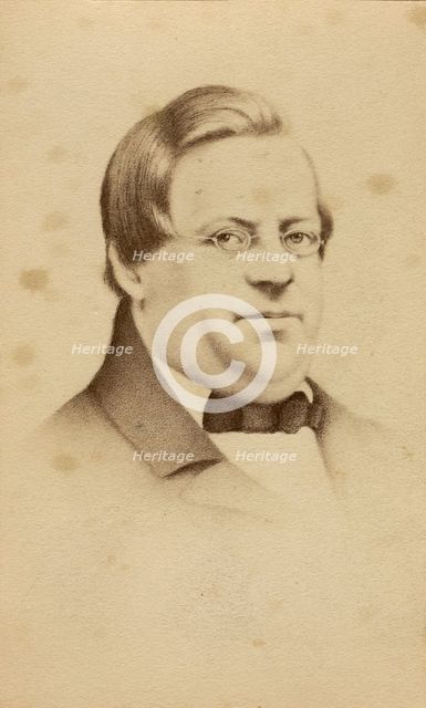 Portrait of Heinrich Marschner (1795-1861), Early 1860s.