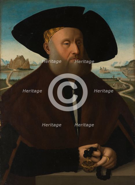 Portrait of Heinrich (?) vom Rhein zum Mohren, c1580-1600. Creator: Unknown.