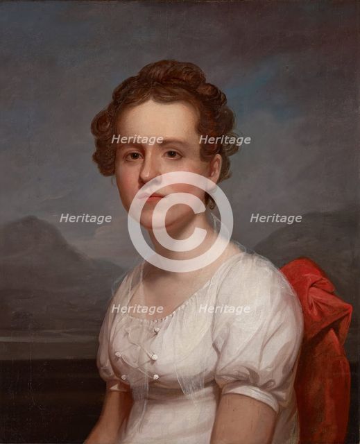 Portrait of Helen Miller (Mrs. Charles G. McLean), about 1806. Creator: Rembrandt Peale.