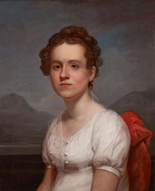 Portrait of Helen Miller (Mrs. Charles G. McLean), about 1806. Creator: Rembrandt Peale