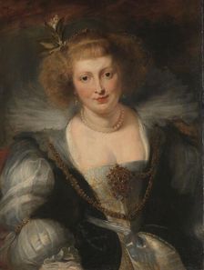 Portrait of Helena Fourment (1614-1673), the Artist’s Second Wife, c.1650. Creator: Unknown