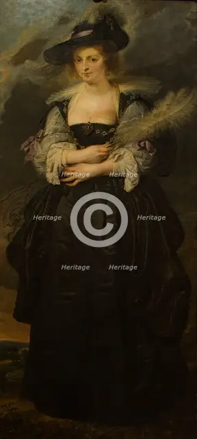 Portrait of Helena Fourment, 1642. Creator: Peter Paul Rubens.