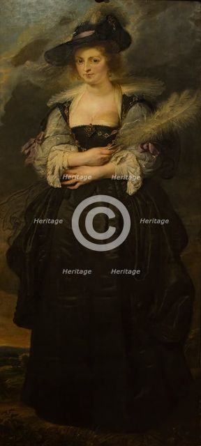 Portrait of Helena Fourment, 1642. Creator: Peter Paul Rubens.