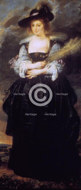 'Portrait of Helena Fourment', c1630-32. Artist: Peter Paul Rubens